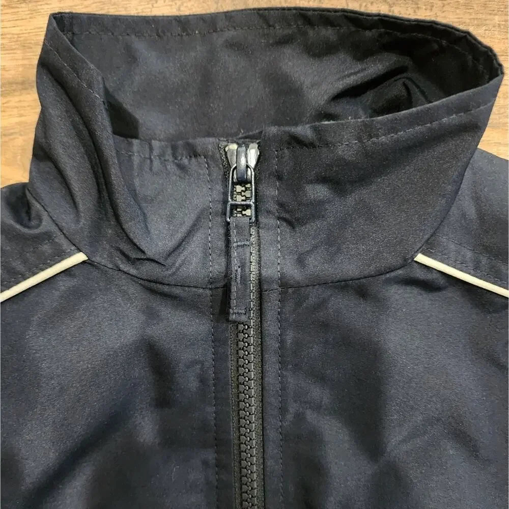 NWT The Children's Place Boy's Navy Full Zip Windbreaker Outerwear Jacket Small